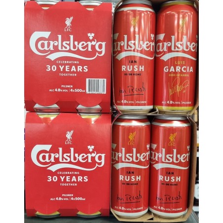 Carlsberg Limited Edition Liverpool Cans 24 x 500ml