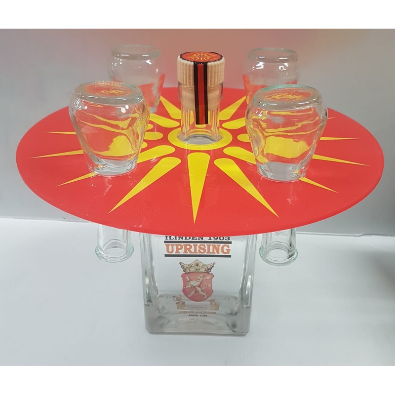 Macedonian sun 4 Chokanche glass holder